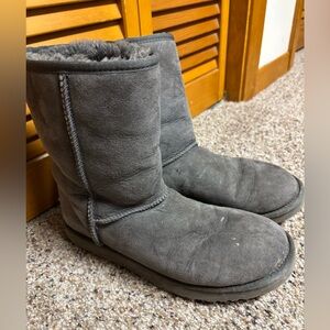 UGG Classic Gray Sheepskin Boots